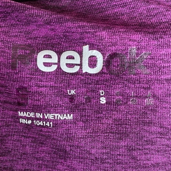 Reebok Speedwick Long Sleeve Breathable Top Purple - Picture 7 of 8